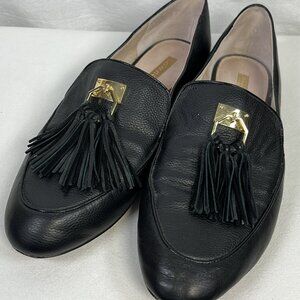 Louise et Cie LoFaru Tassled Black Loafer Sz 10M/EU40 Business Office Wedding *